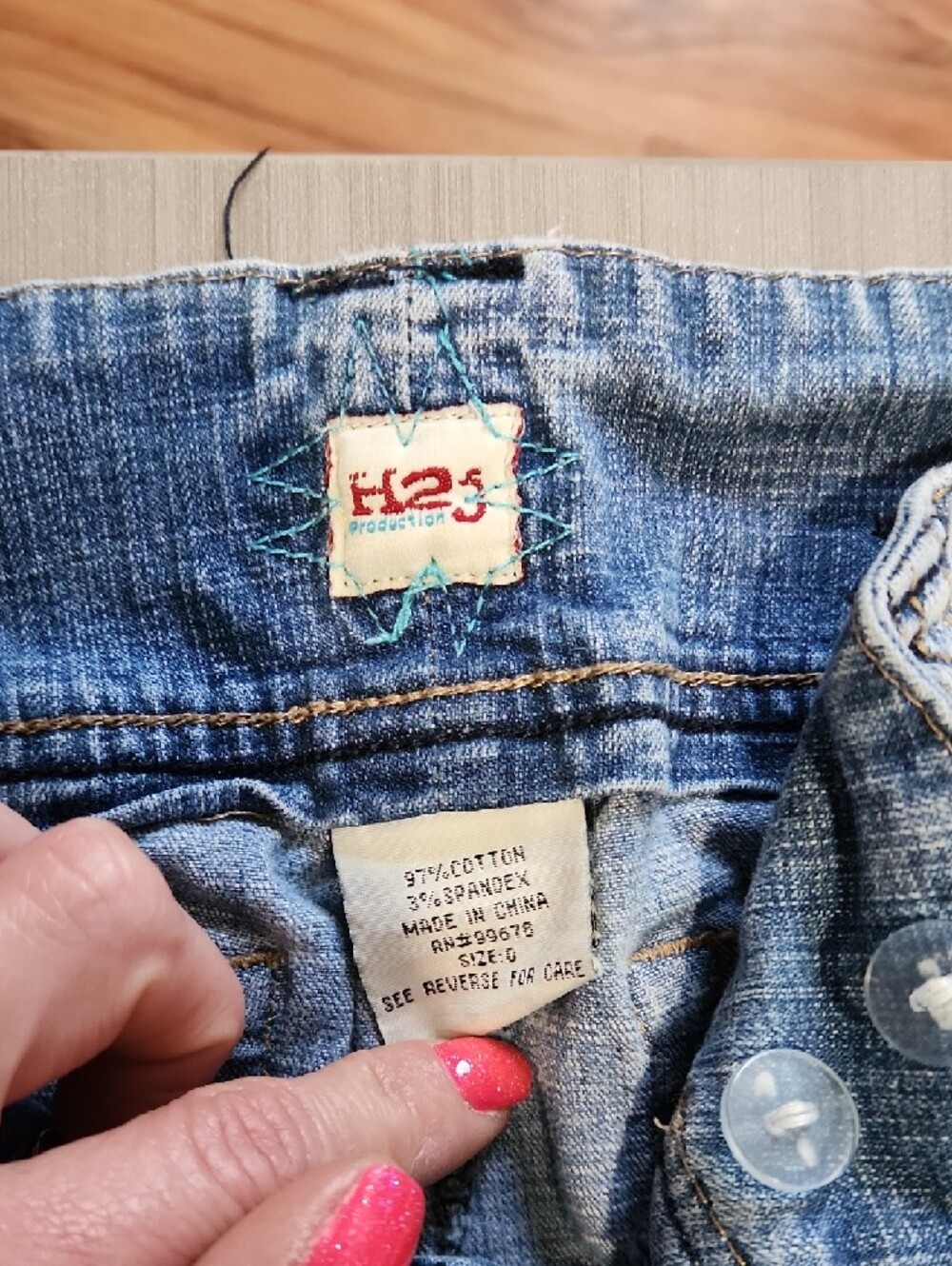 H2j Light Blue Women's Bootcut Jeans - Picture 2 of 8